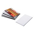 Zeus Business Card Magnets, Wht, PK25 BAU66200